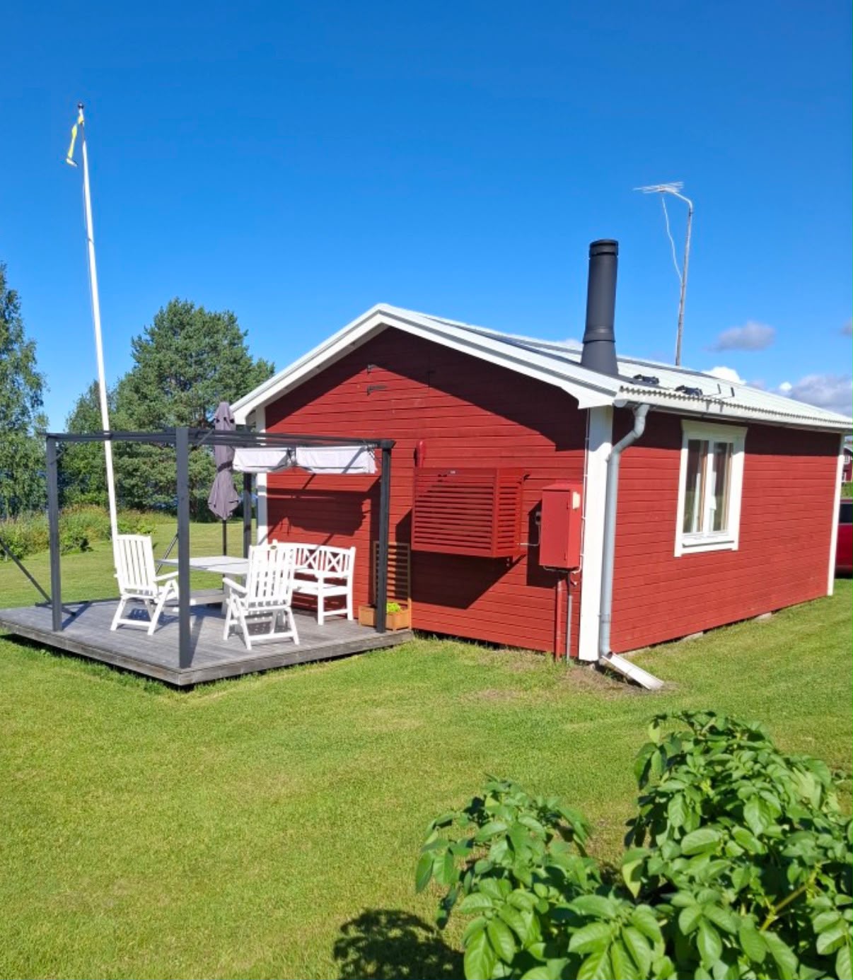 Kundinstallation - värmepump installerad av MH Värmepumpar i Luleå