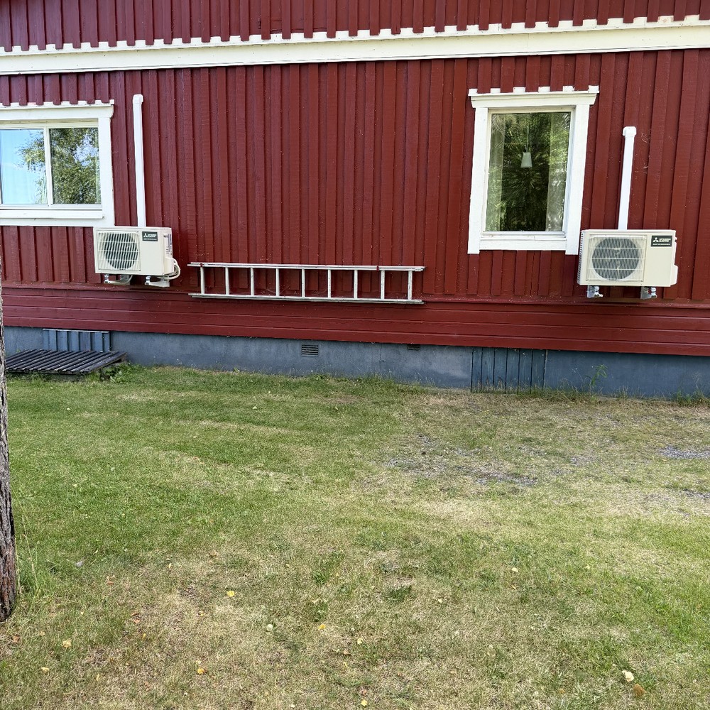 Kundinstallation - värmepump installerad av MH Värmepumpar i Luleå