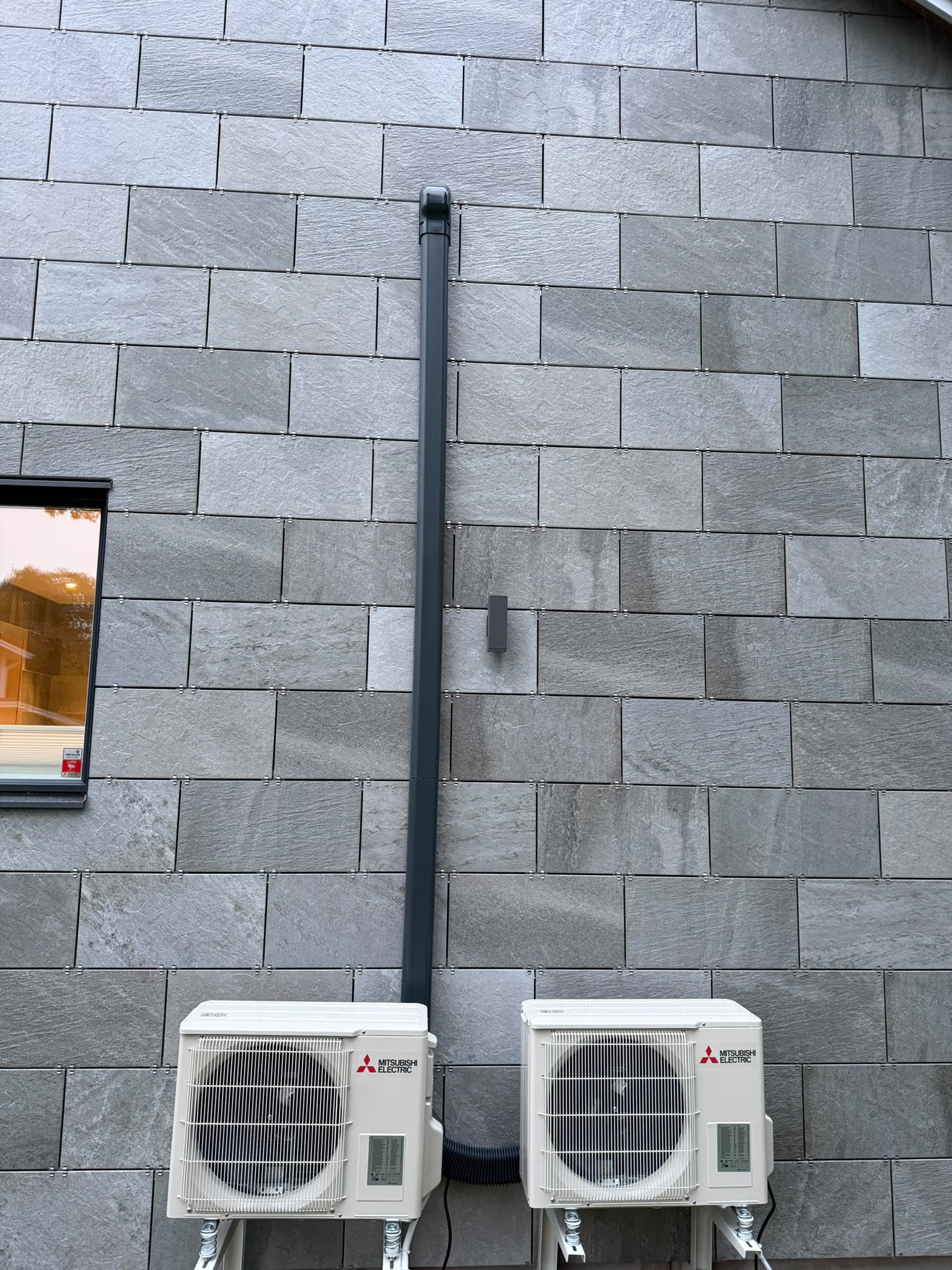 Kundinstallation - värmepump installerad av MH Värmepumpar i Luleå